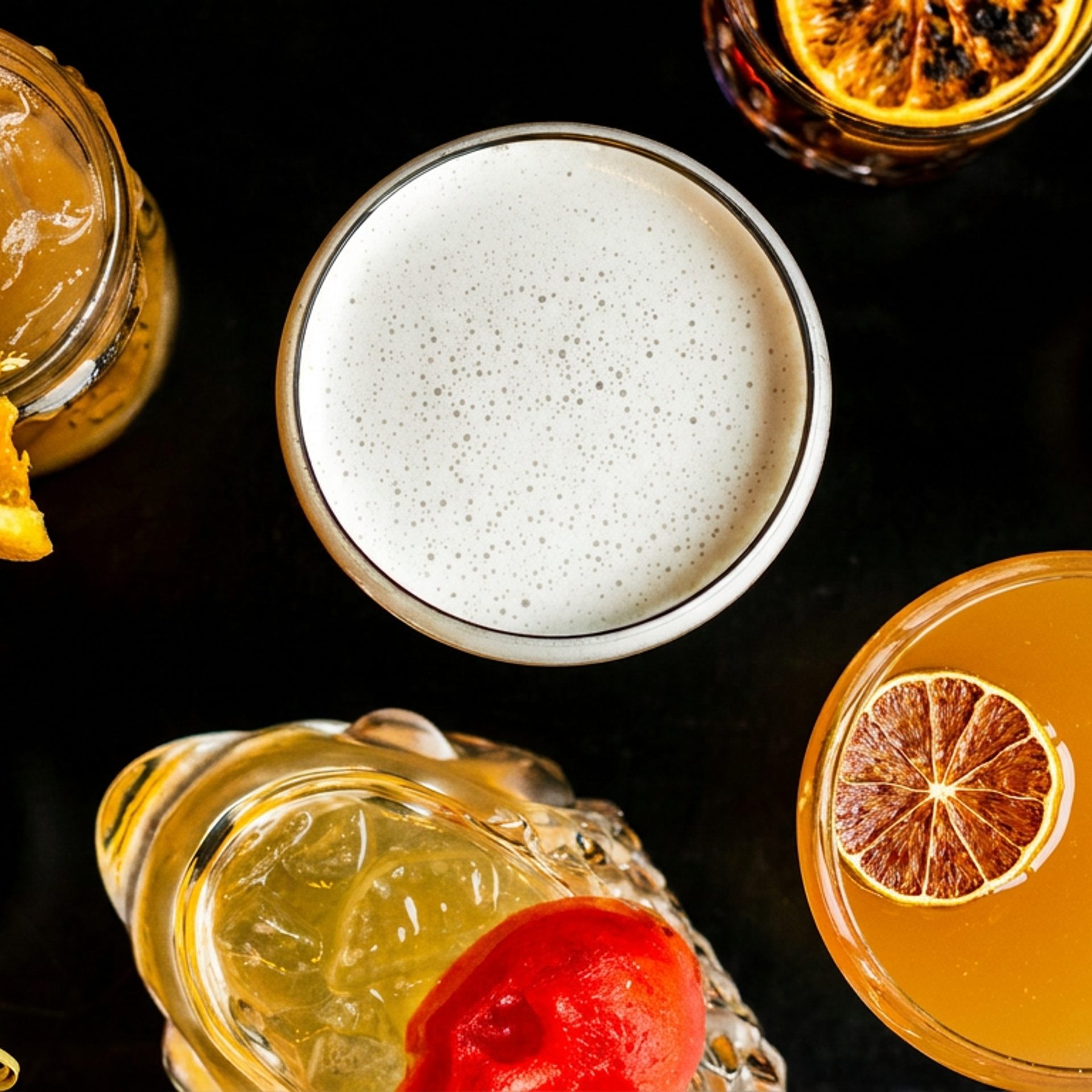 Handcrafted cocktails