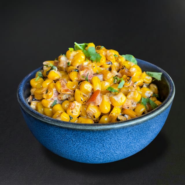 Hot Street Corn.